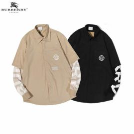 Picture of Burberry Shirts Long _SKUBurberryM-XXLN2621173